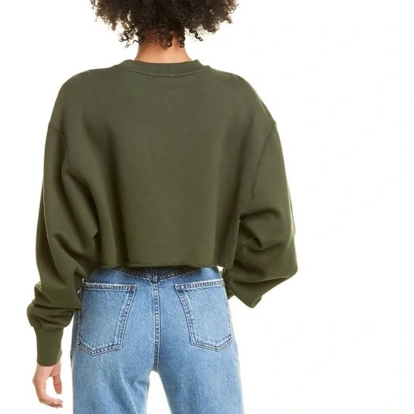 GOOD AMERICAN Cropped &
Cool Sweatshirt - Picture 2 of 6